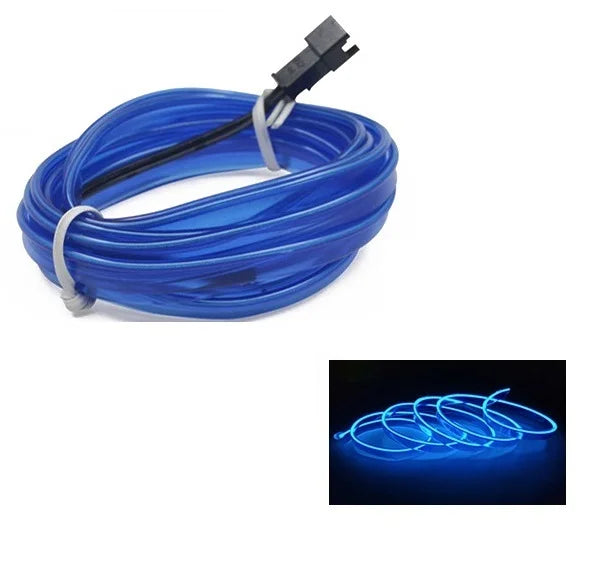 🚗 Neon Ambient LED do Samochodu – Elastyczna Taśma Świetlna Premium