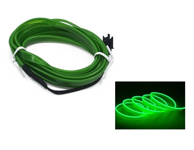 🚗 Neon Ambient LED do Samochodu – Elastyczna Taśma Świetlna Premium