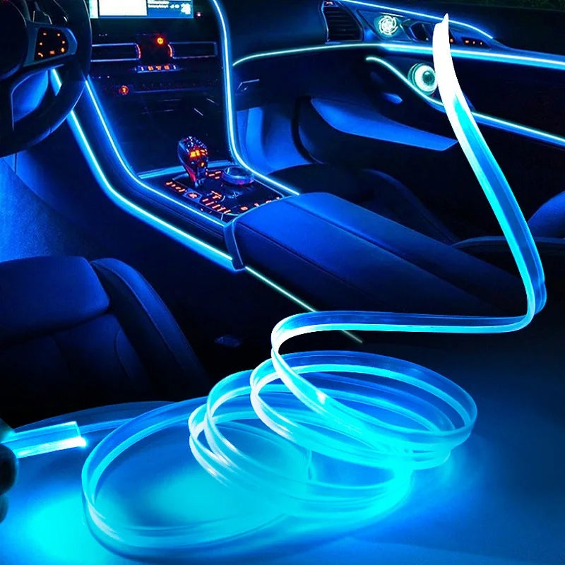 🚗 Neon Ambient LED do Samochodu – Elastyczna Taśma Świetlna Premium