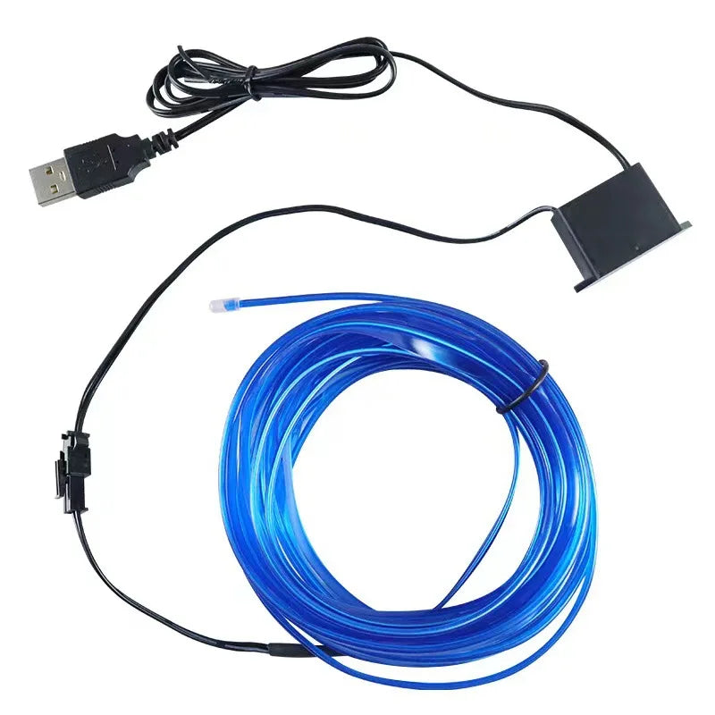 🚗 Neon Ambient LED do Samochodu – Elastyczna Taśma Świetlna Premium