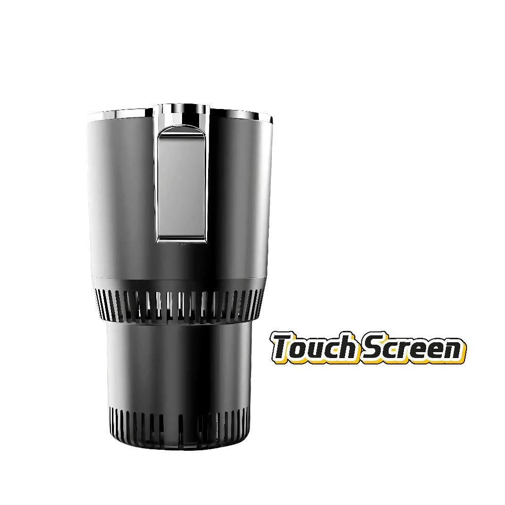 Car Intelligent Quick Cooling Cup Dual Use Rapid Freezer Holder Mini Fridge Heating And Cooling Cup for Hot And Cold Beverages